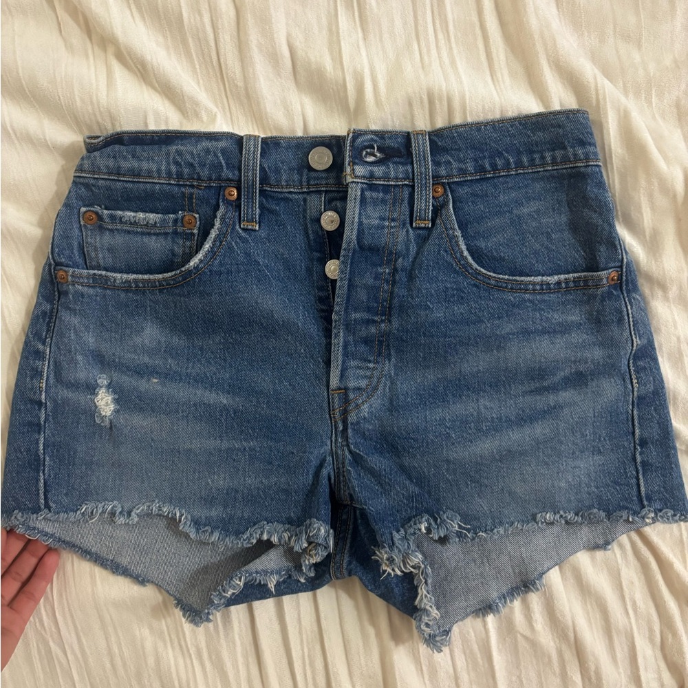 Denim Blue Women's Shorts